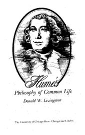 book Hume's Philosophy of Common Life