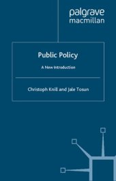 book Public Policy : a new introduction