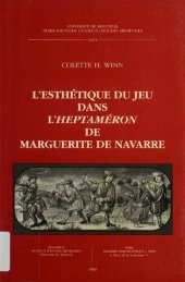 book L'esthétique du jeu dans l'Heptaméron de Marguerite de Navarre