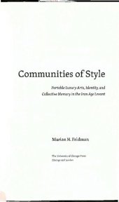 book Communities of style: portable luxury arts, identity, and collective memory in the Iron Age Levant