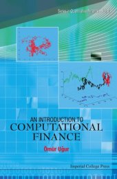 book Introduction To Computational Finance, An