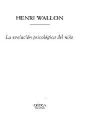 book LA EVOLUCIÓN PSICOLOGÍCA EN EL NIÑO