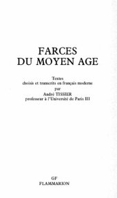 book Farces du Moyen âge (édition bilingue)