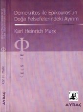 book Demokritos ve Epikouros'un Doğa Felsefesindeki Ayırım