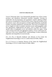 book Uneven urbanscape: spatial structures and ethnoracial inequality