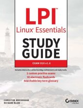 book LPI Linux Essentials Study Guide: Exam 010 v1.6