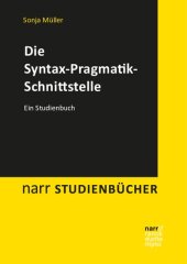 book Die Syntax Pragmatik Schnittstelle