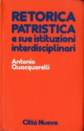 book Retorica Patristica e sue istituzioni interdisciplinari