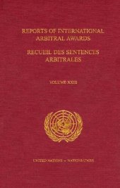 book Reports of International Arbitral Awards: 23