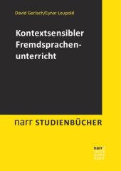 book Kontextsensibler Fremdsprachenunterricht