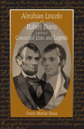 book Abraham Lincoln and Robert Burns : connected lives and legends