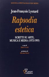 book Rapsodia estetica. Scritti su arte, musica e media (1972-1993)