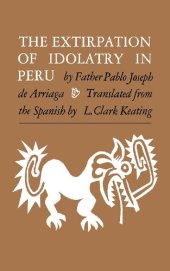 book The Extirpation of Idolatry in Peru