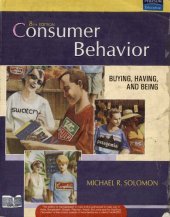 book Consumer Behavior: Buying, Having, and Being