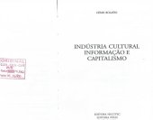 book Indústria Cultural, Informação e Capitalismo