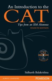book Introduction To The CAT: Tips From An IIM Alumunus