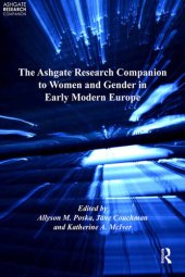 book The Ashgate Research Companion to Women and Gender in Early Modern Europe