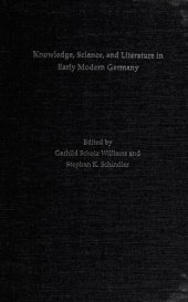 book Knowledge, science, and literature in early modern Germany