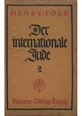 book Der internationale Jude - 2. Band