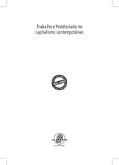 book Trabalho e proletariado no Capitalismo contemporâneo