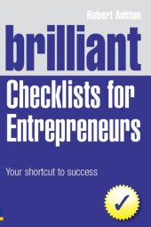 book Brilliant Checklists for Entrepreneurs: Your Shortcut to Success (Brilliant Business)