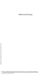 book Bittersweet Europe: Albanian and Georgian Discourses on Europe, 1878-2008