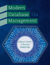 book Modern Database Management (12th Edition)