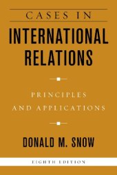 book Cases in International Relations: Principles and Applications