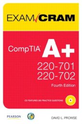 book CompTIA A+ 220-701 and 220-702 Exam Cram (Exam Cram (Pearson))