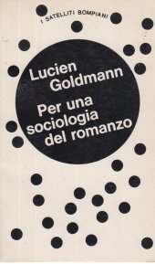 book Per una sociologia del romanzo. Una ricerca esemplare sui rapporti tra letteratura e società