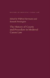 book The History of Courts and Procedure in Medieval Canon Law