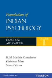 book Foundations of Indian Psychology Volume 2 : Practical Applications