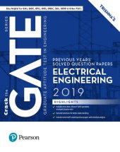 book GATE 2019 Electrical Engineering Previous Years' Solved Question Papers