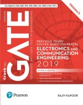 book GATE 2019 Electronics and Communication Engineering Previous Years' Solved Question Papers