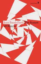 book The System of Objects