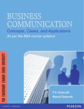 book Business Communication : Concepts, Cases and Applications (for Chaudhary Charan Singh University)