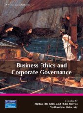 book Business Ethics and Corporate Governance