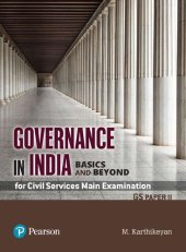 book Governance in India Basics and Beyond for Civil Services Main Examination GS Paper II