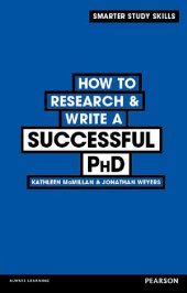 book How to Research & Write a Successful PhD (Smarter Study Skills)