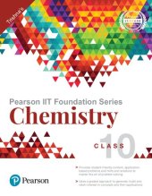 book Pearson IIT Foundation Series - Chemistry Class 10