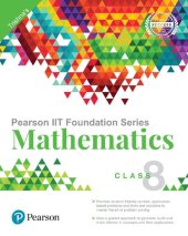 book Pearson IIT Foundation Series - Mathematics Class 8