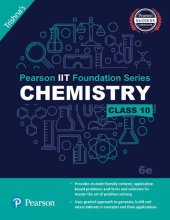 book Pearson IIT Foundation Series - Chemistry Class 10