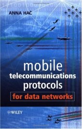 book Mobile Telecommunications Protocols For Data Networks