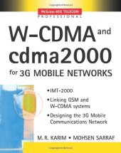 book W-CDMA and cdma2000 for 3G Mobile Networks