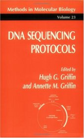 book DNA Sequencing Protocols