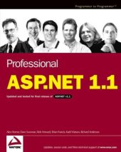 book Professional ASP.NET 1.1