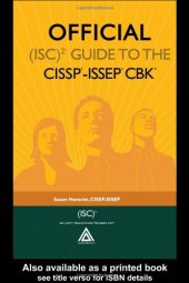 book Official (ISC) 2 Guide to the CISSP-ISSEP CBK