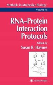 book RNA-Protein Interaction Protocols