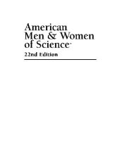 book American Men & Women of Science