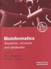 book Bioinformatics: Sequence, Structure and Databanks